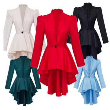 Latest Renaissance Clothing Women's Steampunk Medieval Tailcoat